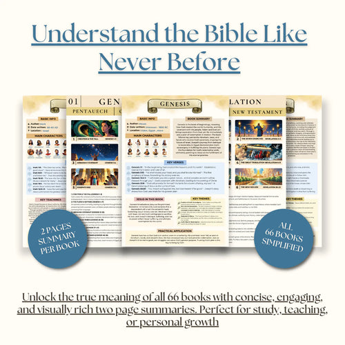 🕊️ Entire Bible Series 10 Books Bundle 🎀