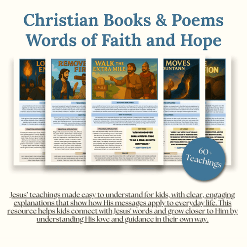Christian Books & Poems – Words of Faith and Hope