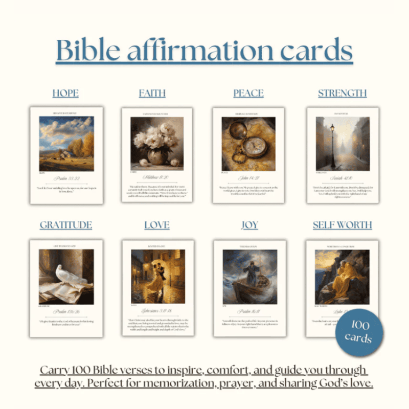 Bible Affirmation Cards eBook – Daily Faith